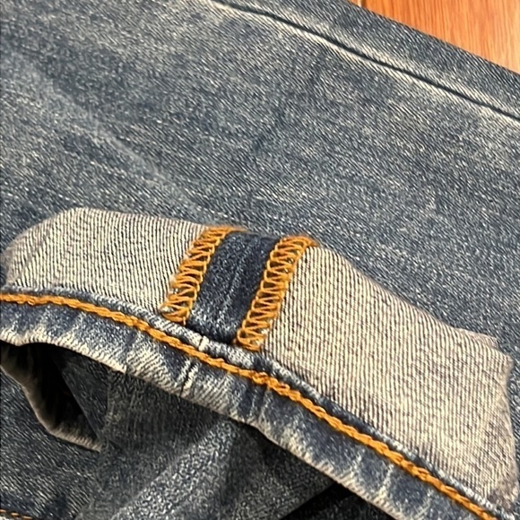 ⭐️ New True Religion Rocco Flap Relaxed Skinny Jeans Size 30/35 Long - Picture 9 of 10